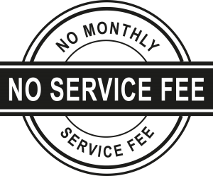 No service fee
